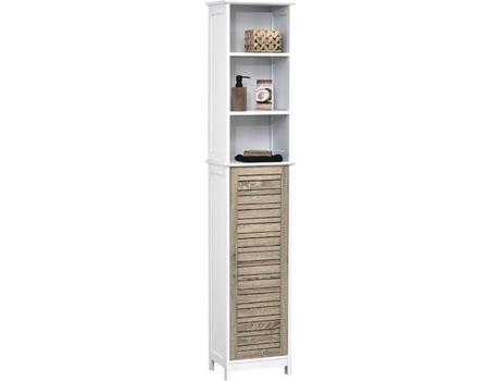 Mdf Coluna Estrutural 1 Porta E Prateleiras Internas Externas Mdf Estocolmo TENDANCE