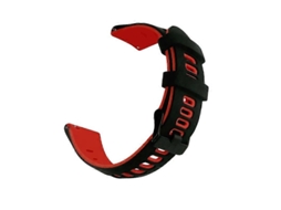 Pulseira Universal De Silicone Bicolor De 20 Mm