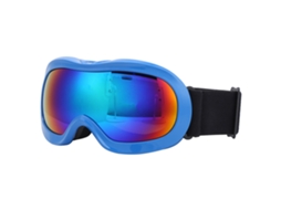 Rebe-gafas De Ski E Snowboard Infantis Com Lentes Duplas Antiderrapantes E Proteção Uv Azuis