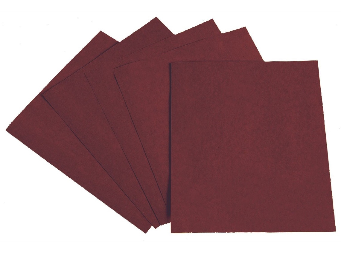 Interflex-Ac411Jfe.80-Caixa De 50 Folhas De Pano Abrasivo Superflexível De Óxido De Alumínio (Grão 80)
