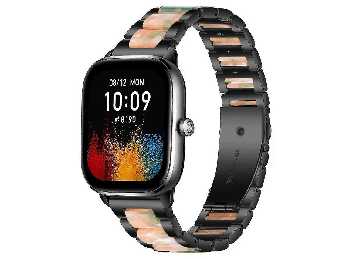Pulseira De Relógio De Resina Metálica Xdfind Com Três Contas