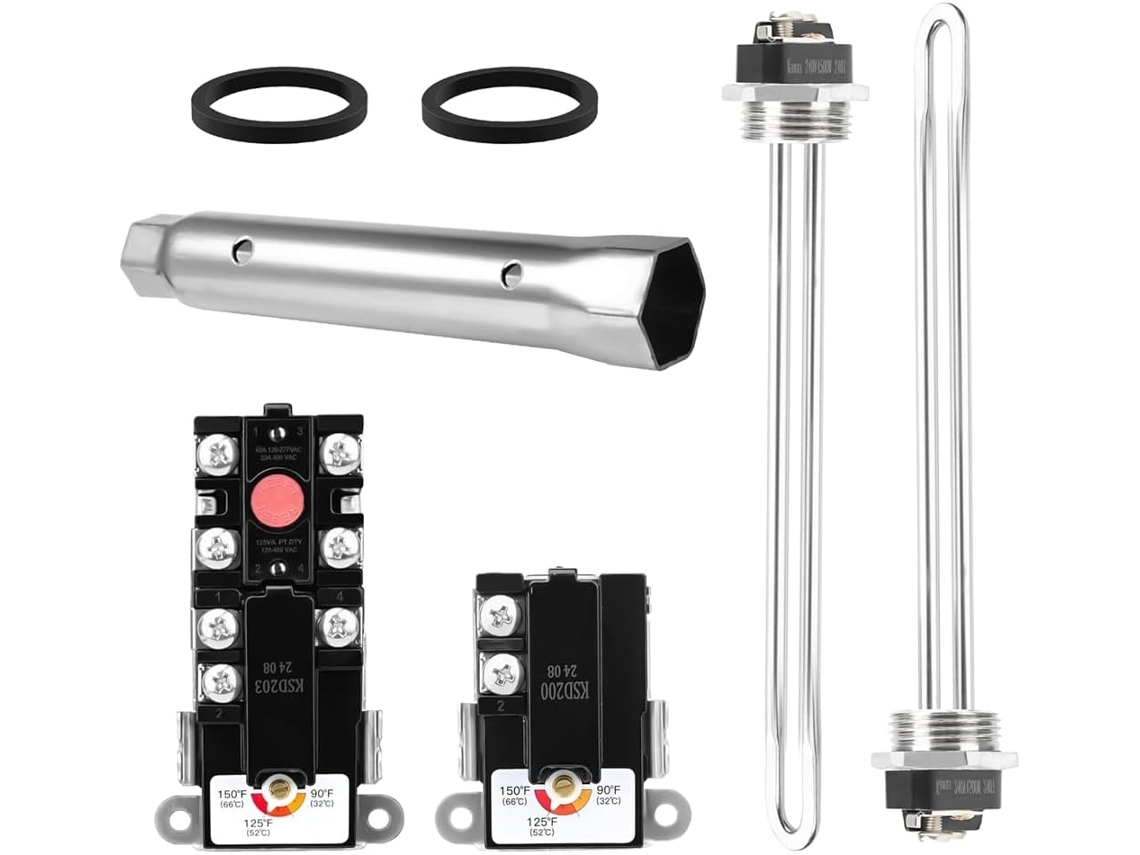 Kit De Peças Reposição Para Manutenção Aquecedor Água - Inclui Chave,