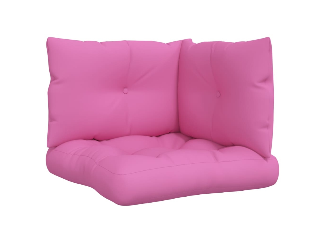 Pallet Cushion, Pallet Cushions Vidaxl Cor-de-rosa Poliéster (n/a)