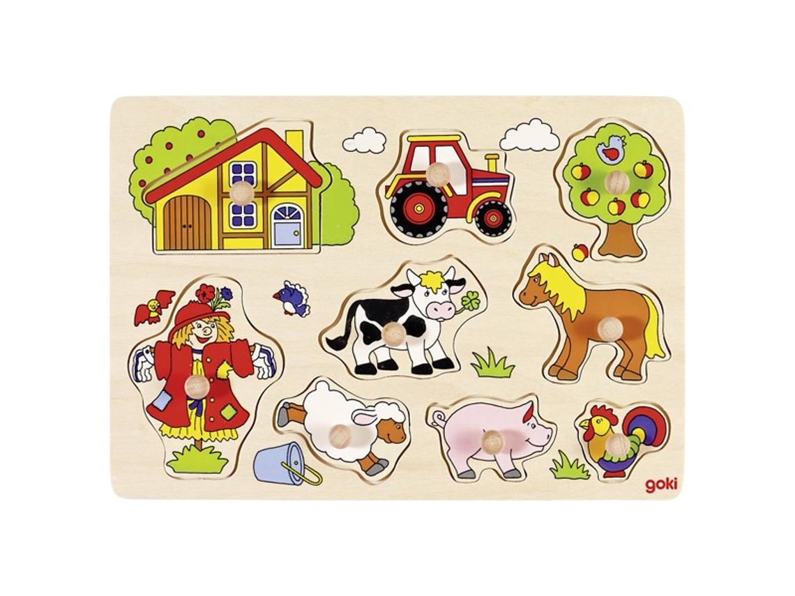 Puzzle GOKI 57995 em Forma de 9 Peças Quinta
