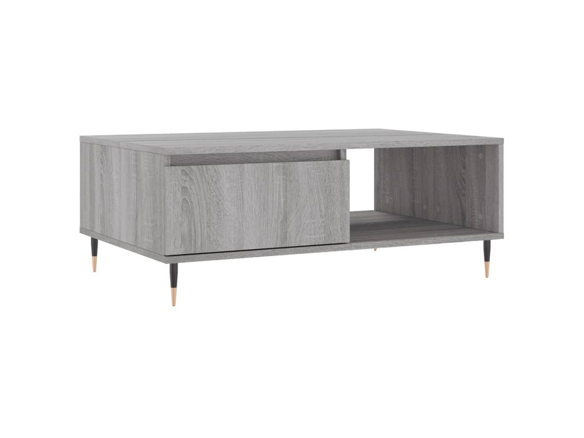 Coffee Table, Coffee Tables Vidaxl Cinzeto Madeira Processada (n/a)