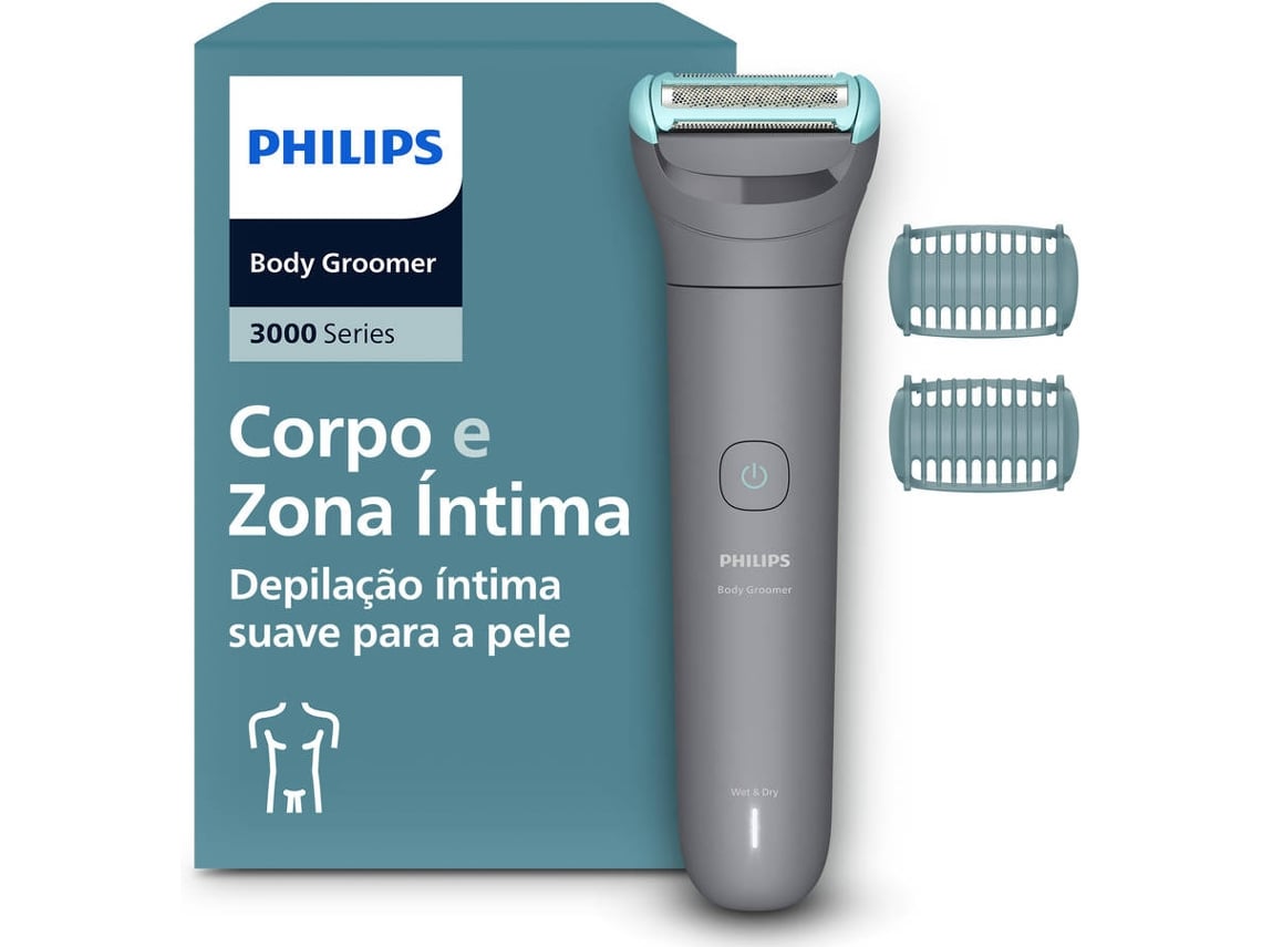 Aparador Corporal PHILIPS BG3480/15 (80  min - Bateria)