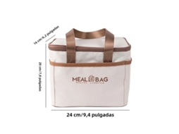 (estilo Bm) Bolsa Térmica Portátil Impermeável De Grande Capacidade Para Almoço, Ideal Para Alimentos.