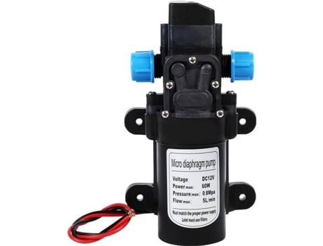 Bomba de água autoescorvante de alta pressão 116Psi para caravana de acampamento DC 12V-SPR TMISHION