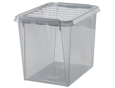 Caixa de Armazenamento SMARTSTORE Color 50 52 Litros Cinza