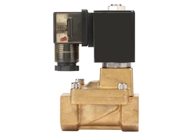 Válvula Electromagnética Cilindro Latão Ac220v