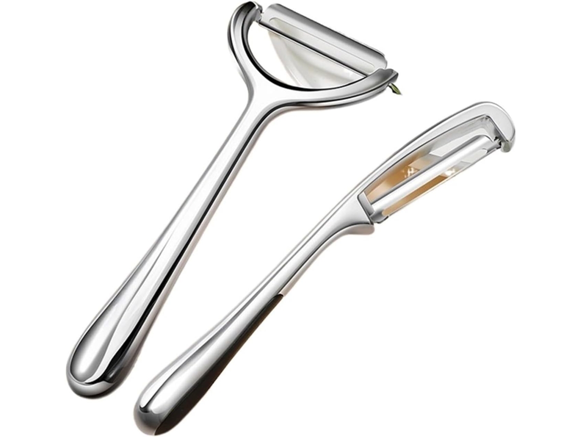 Descascador De Legumes Em Aço Inoxidável, Descascador De Batatas Manual Em Liga Zinco Para Cozinha, Descascador De