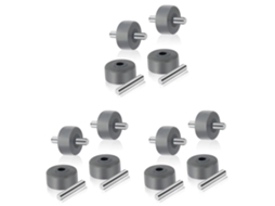 Conjunto De 6 Rodas Dianteiras De Substituição Para Aspiradores De Pó Shark Nv350, Nv351, Nv352, Nv355, Nv356e, Nv500, Nv501, Nv502 E Outros.