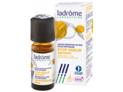 Óleos Essenciais Bio para Difusão Parar Odor Cítrico 10 Ml LADRÔME