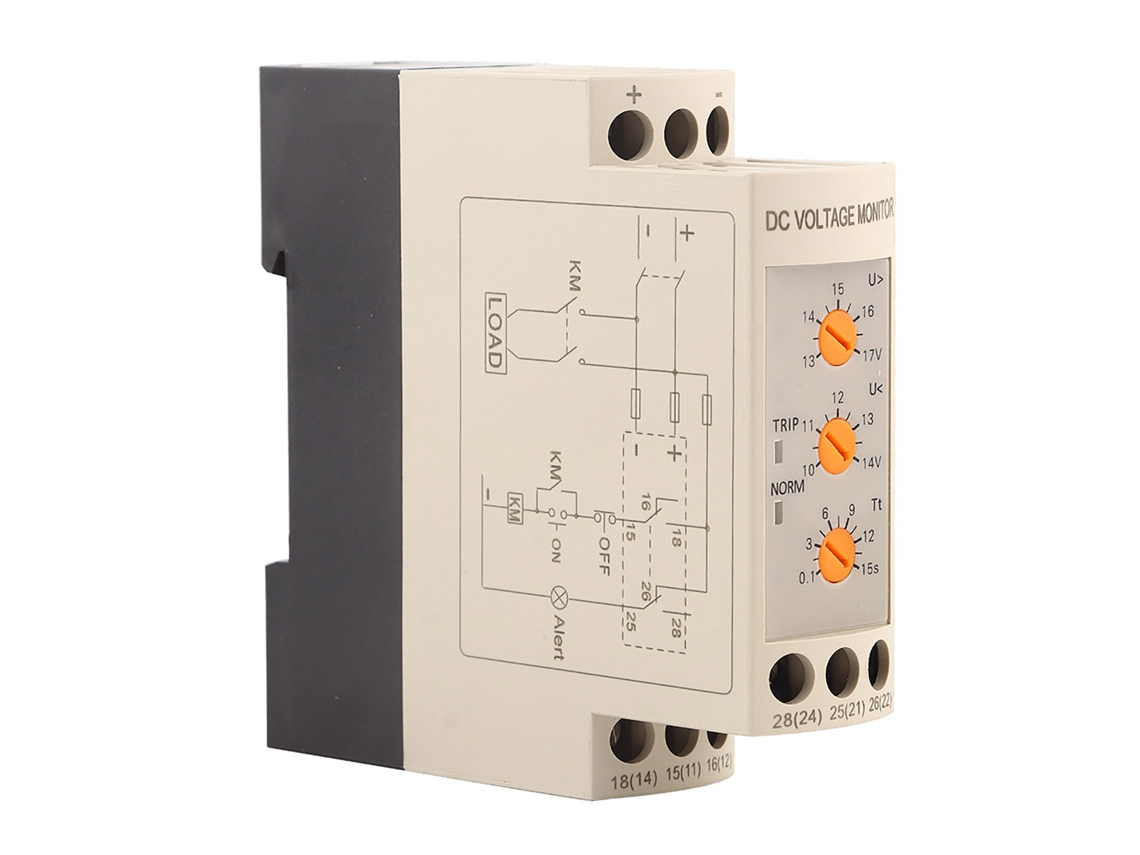 Laxiscreed Relé De Proteção Contra Sobretensão E Subtensão Para Motores E Fontes Dc 12v