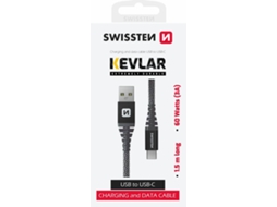 Cabo Swissten Kevlar Usb-C - Usb 1.5M