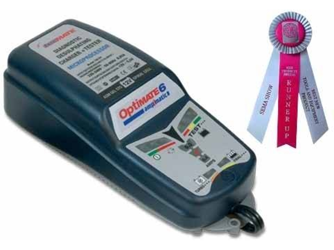 Carregador Otimizador TECMATE Azul (Outlet Grade A)