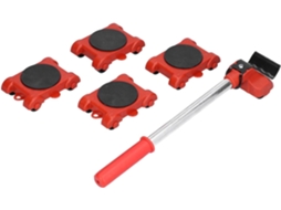Kit genérico para movimentação de móveis Wefenad, elevador de eletrodomésticos Easy Mover com 4 rodas, kit de elevação