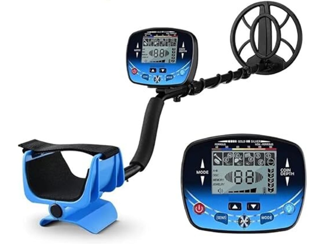 Detector de Metais para Adultos com Tela Lcd e 5 Modos. SFUSHOS