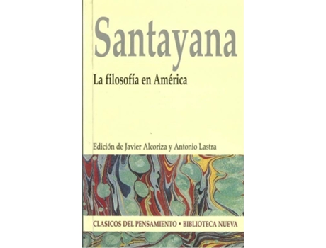 Livro Filosofia En America de Santayana