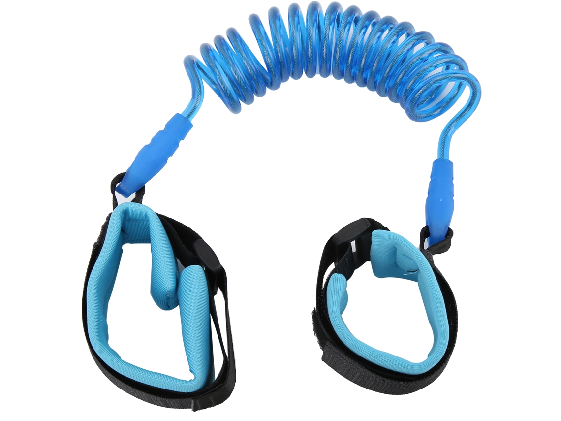Mali pulseira Anti perda Infantil Ajustável com Cordão 1,5m para Crianças 1 10 Anos Azul