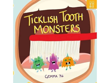 Livro Ticklish Tooth Monsters de Gemma Yu (Inglês)