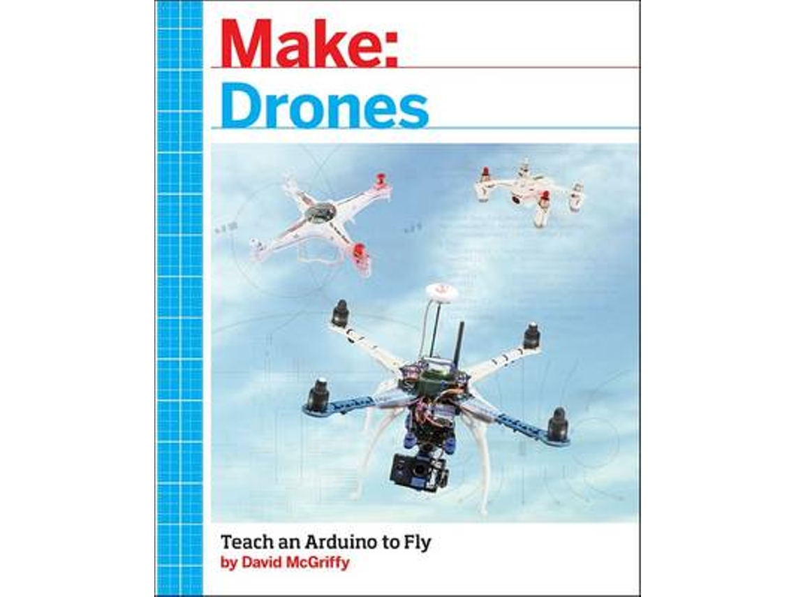 Livro Make Drones de David Mcgriffy (Inglês)