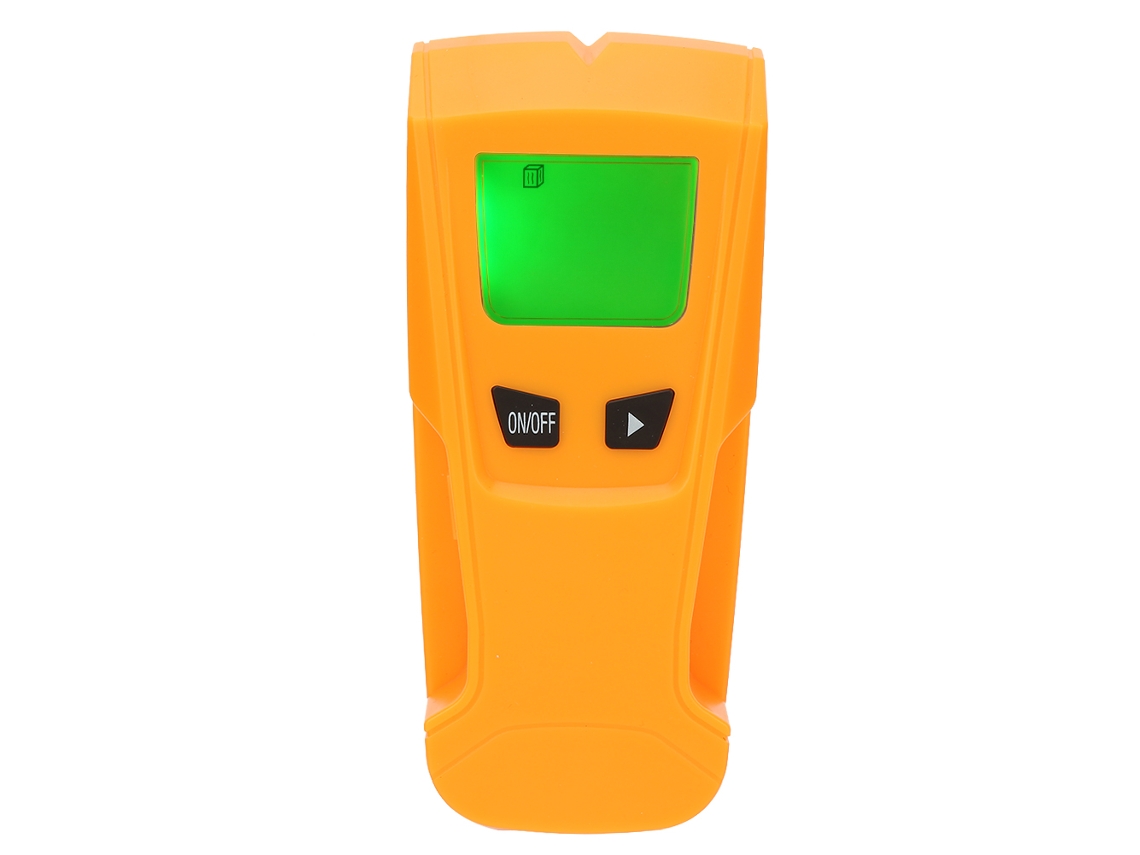 Detector de Parede 3 em 1 Ht210 com Lcd, Localizador de Prego, Metal e Cabos Energizados