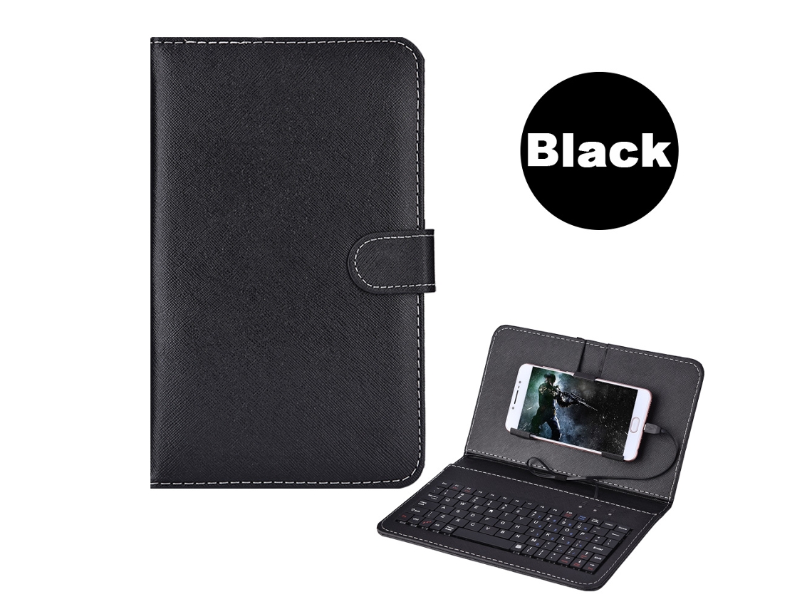Capa de Telefone com Suporte de Teclado Universal Android LAXISCREED