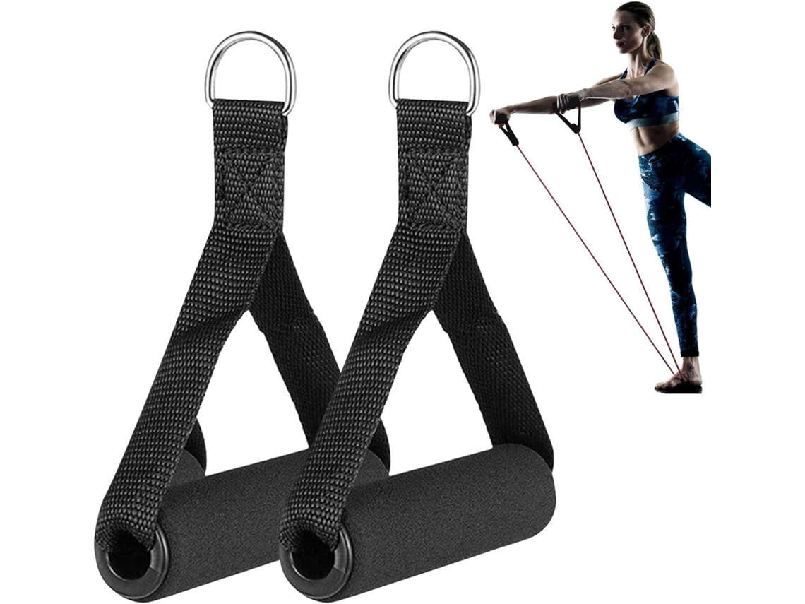 Alças De Puxada Para Academia Pegas Exercício Duráveis Com | Substituição Resistente | Acessórios