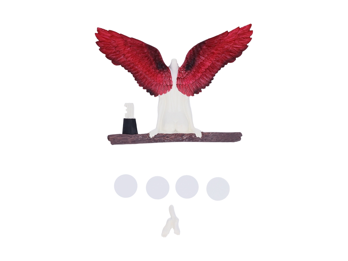 Estátuas De Asa De Anjo (decoração Resinosa Tridimensional)