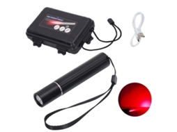 2026 lanterna Led de Terapia Recarregável 2200mah 9w, 630nm 660nm 850nm Vermelho Infrarrojo, Alumínio, Portátil