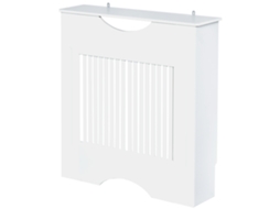 Capa para Radiador em MDF com Prateleira BTFORUS (78x19x82cm)