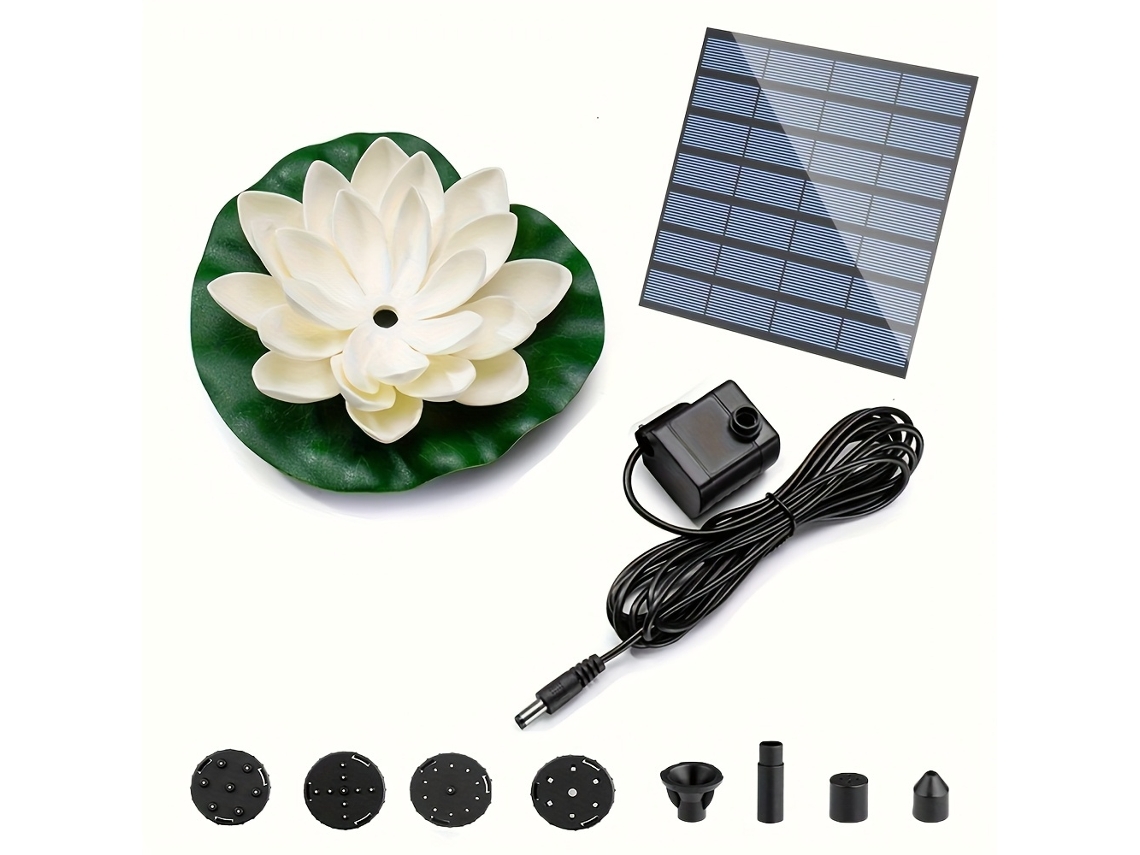 Bomba Solar Para Fonte Branco Para Utilização Prática Elysve