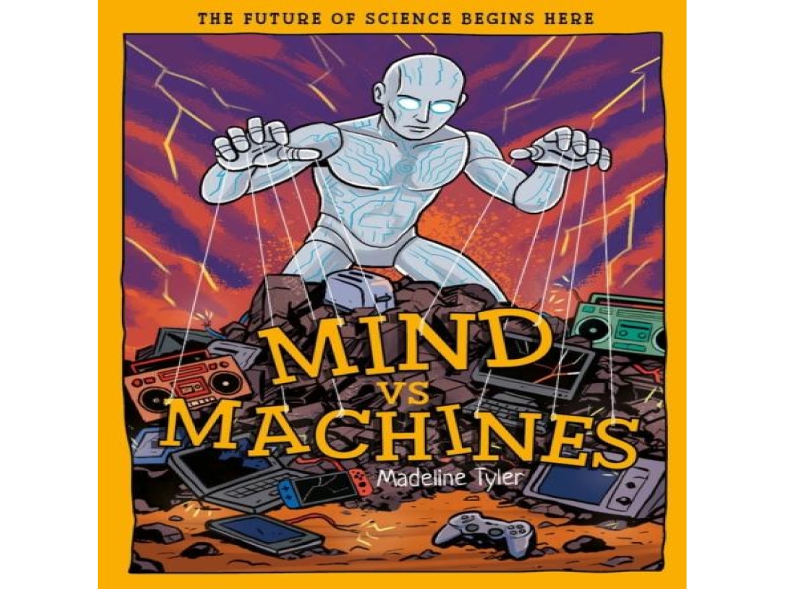Livro Mind Vs Machines de Madeline Tyler (Inglês)
