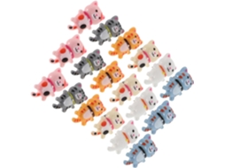 30 Tachinhas Criativas Em Plástico E Metal Com Design De Gato, Perfeitas Para Prender Recados, Quadros De Cortiça E