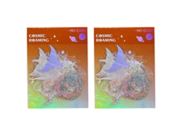 90 Pcs Autocolantes Holográficos Brilhantes e Transparentes para Scrapbook NEVEANCE