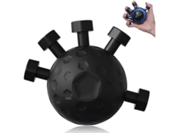 Bola De Treinamento Para Força De Preensão Dos Dedos, Fortalecedor De Punho, Fortalecedor De Dedos Para Guitarra Siurn (preto)