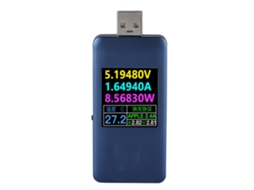 Testador De Carga Rápida Pd, Testador Usb Com Display Lcd.