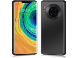 Capa Protetora Traseira Graus para Huawei Mate 30 HONGWE. Textura Macia Anti-Choque Premium Preto