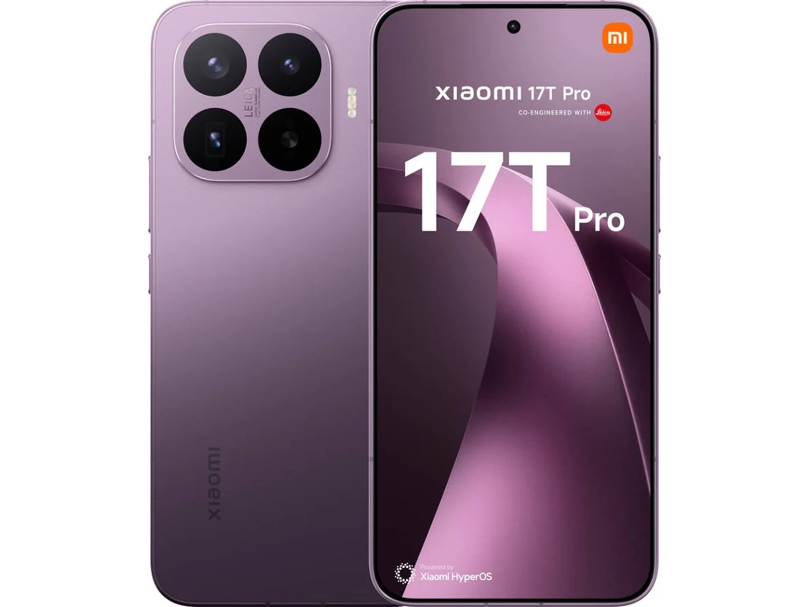 Smartphone XIAOMI 17T Pro 5G (6,59'' - 12 GB - 1 TB - Roxo Escuro)
