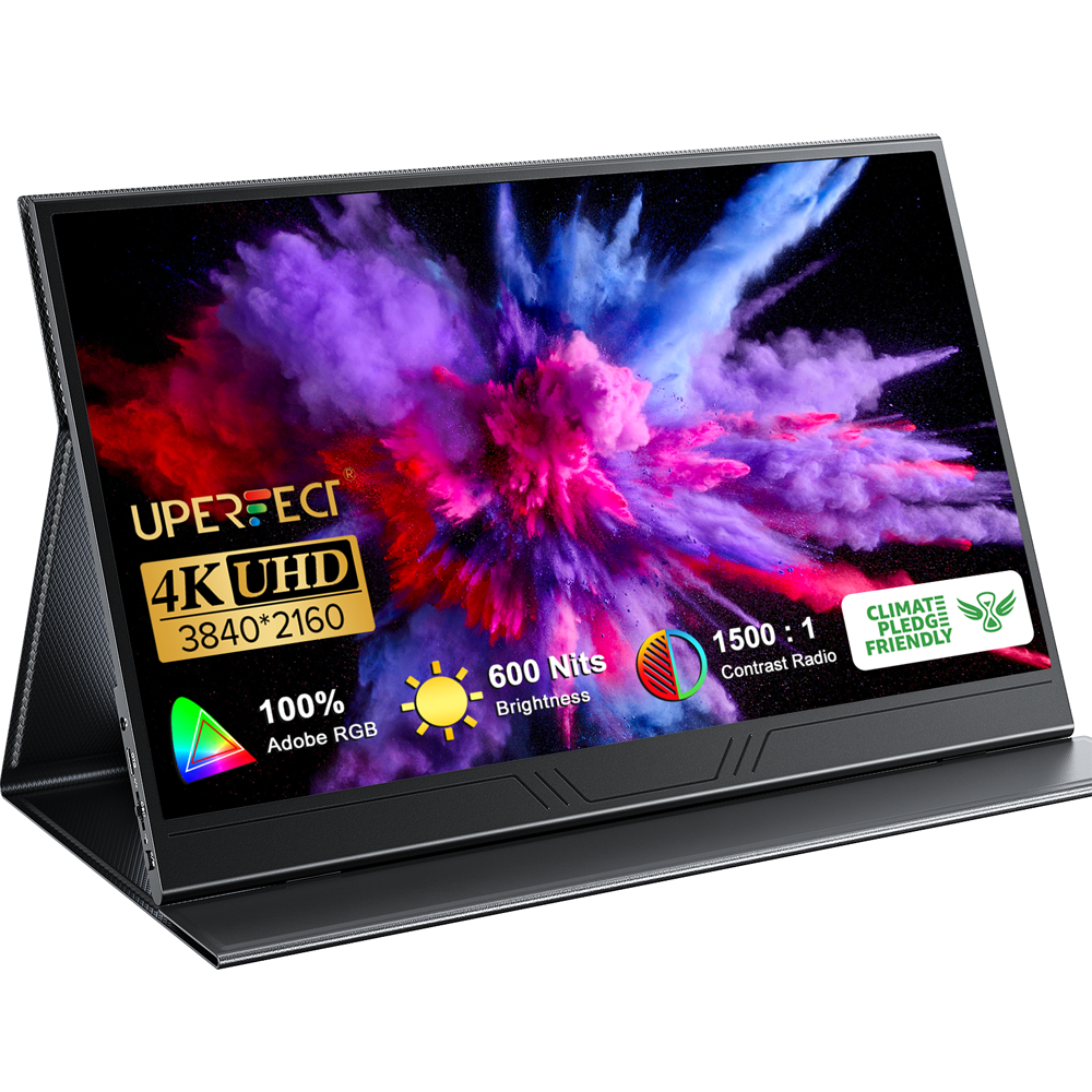 Monitor portátil Uperfect 4k J27 (15,6 Uhd Ips 3840x2160 600nits