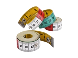 Fita Métrica Corporal, Costura De 150 Cm/60 Polegadas, Dupla Face Com Botão, 2 Unidades