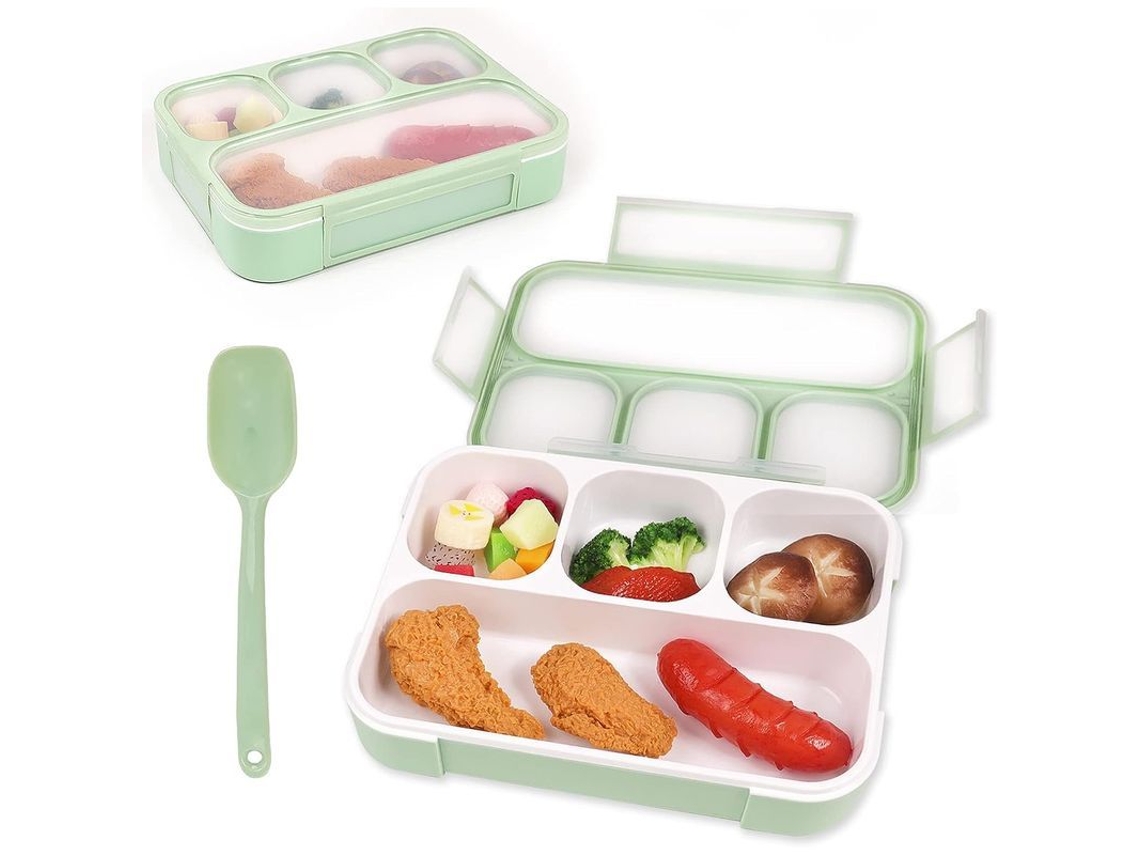 Caixa de Lanche Bento Nova Line 1000ml com 2 Compartimentos | S/MARCA