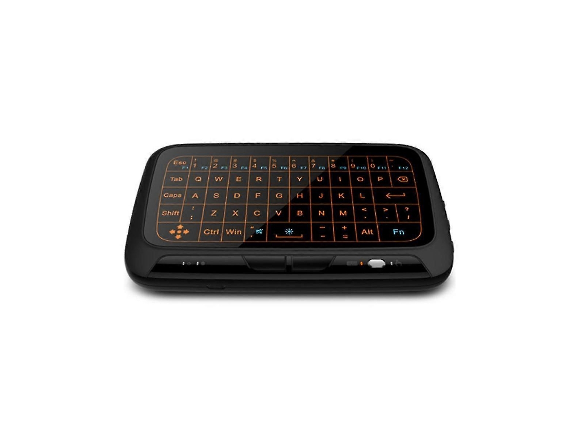 Teclado Sem Fio H18 H18 Plus 2,4 Ghz Com Função De Retroiluminação Do Touchpad Completo E Mouse De Ar Slowmoose