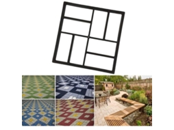 Ferramentas Moldes Cimento Bloco Pedra Jardim Decoração