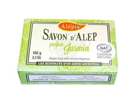 Sabonete Natural Aleppo Prestige com Jasmim ALEPIA