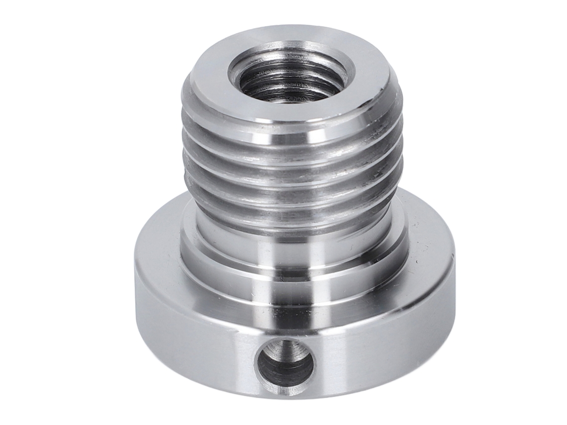Adaptador De Fuso Para Torneira De Madeira 33mm Macho 18mm Fêmea Rosca Inserto Mandril Carpintaria
