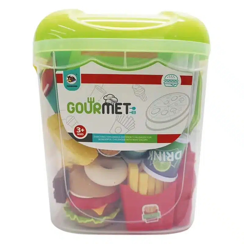 Gourmet Cubo Con Piezas De Comida Rápida 3000 2 Innovatoys Innovatoysp24
