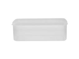 Caixa De Armazenamento Para Pão Transparente De Pp, Capacidade 1.4l, Ideal Para Cozinha, Padarias E Cafés