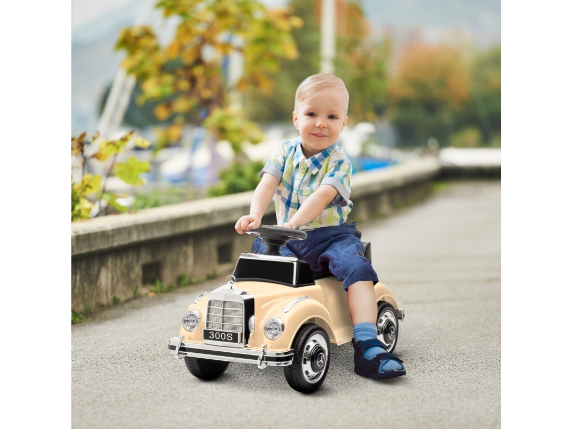 Trotinete Infantil Modelo Mercedes-benz 300 S, Bege